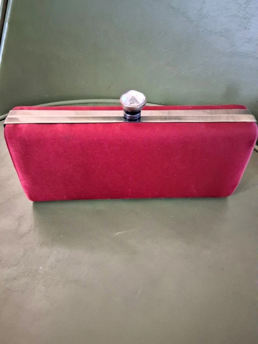 BCBGMAXAZRIA Pink Frame Clutch